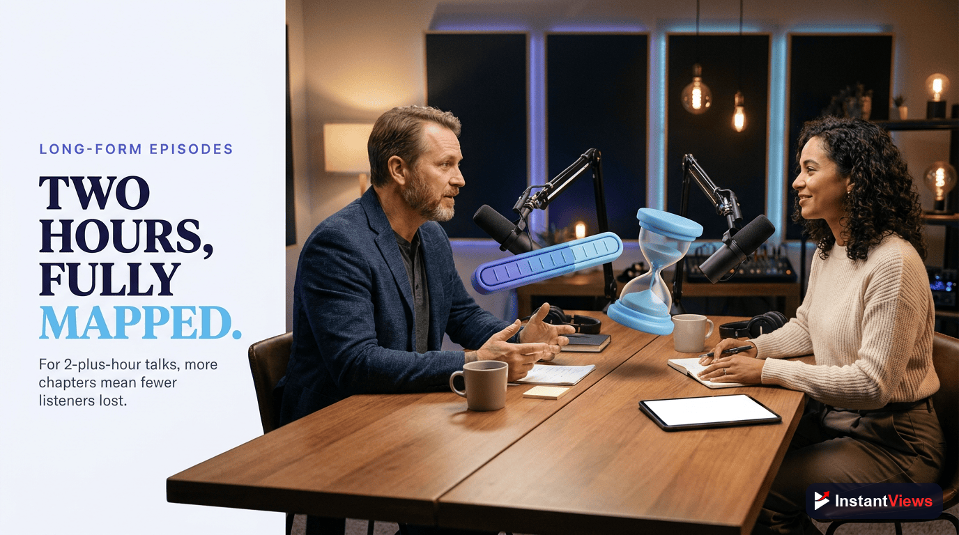 Chapters for Long-Form Podcasts (2+ Hours)