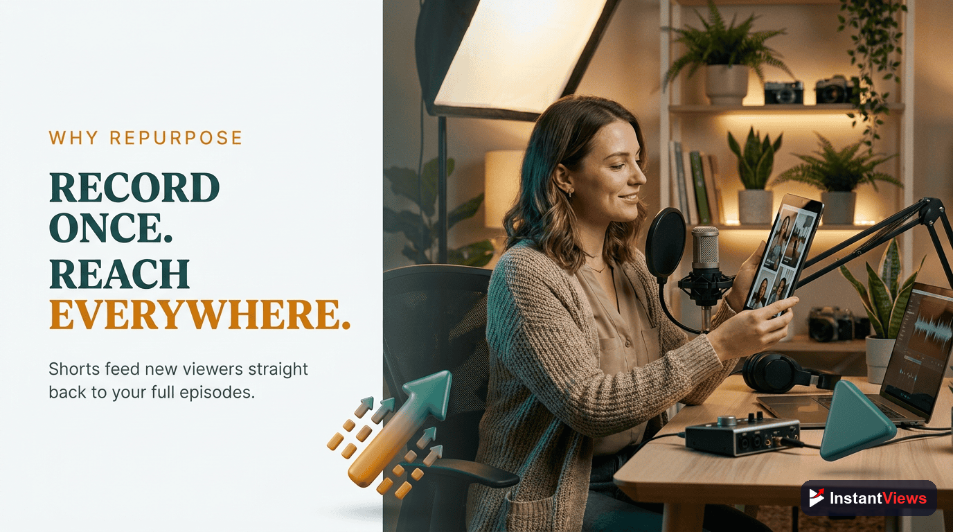 Why Repurpose Podcasts to Shorts?