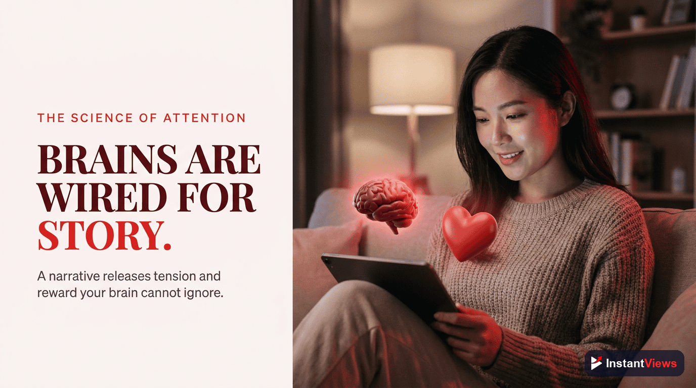 Why Stories Hold Attention