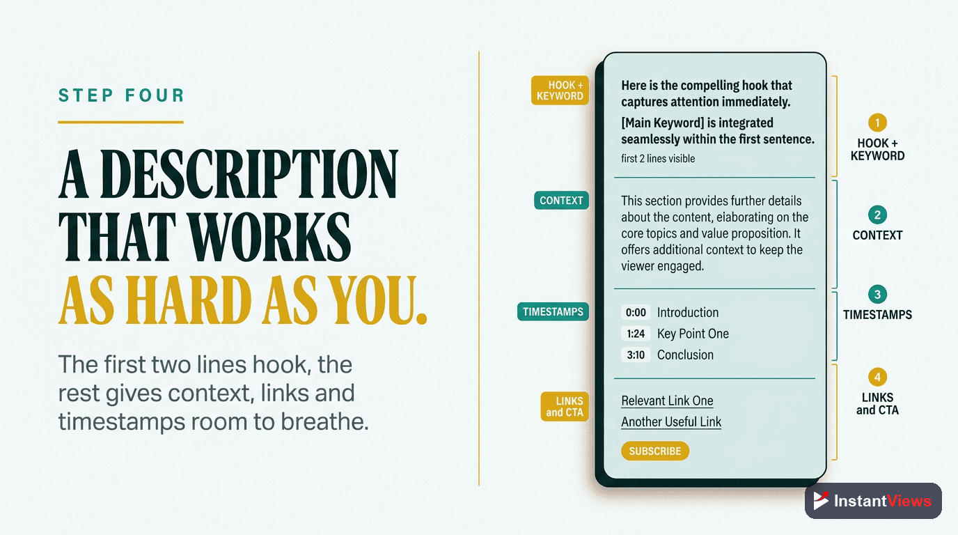 Step 4: Write an SEO-Optimized Description