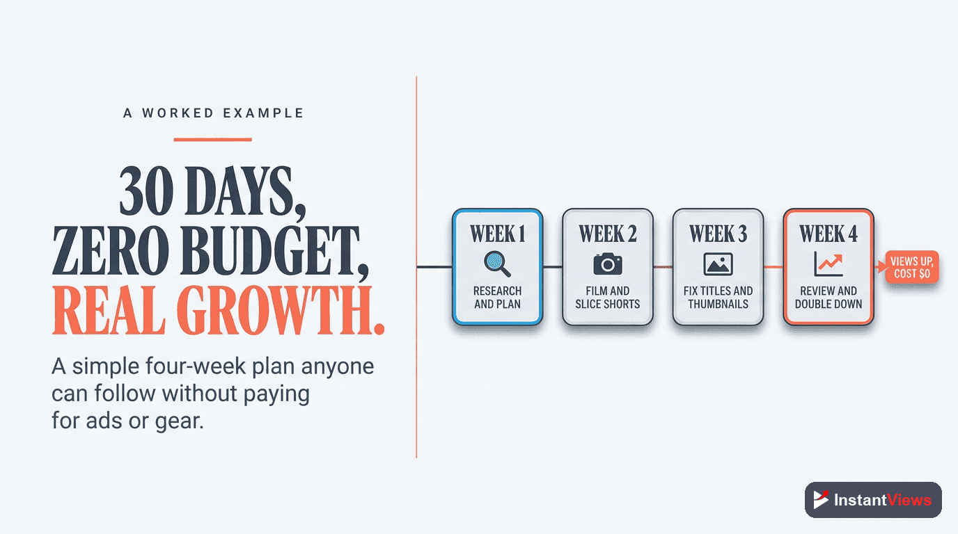 A Worked Example: 30 Days, Zero Budget