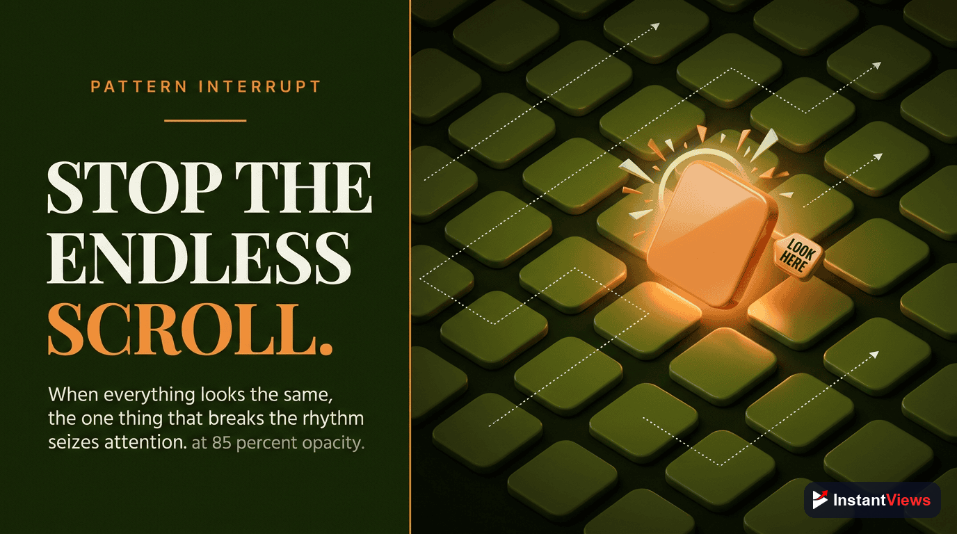 Pattern Interrupts: Breaking the Scroll