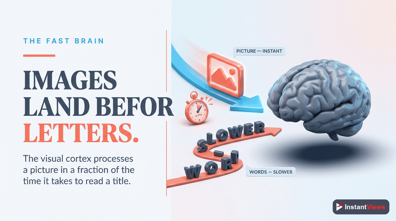 Why the Brain Reads Images Before Words