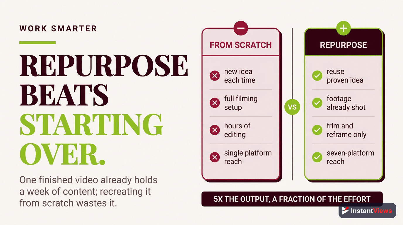 Why Repurposing Beats Creating From Scratch