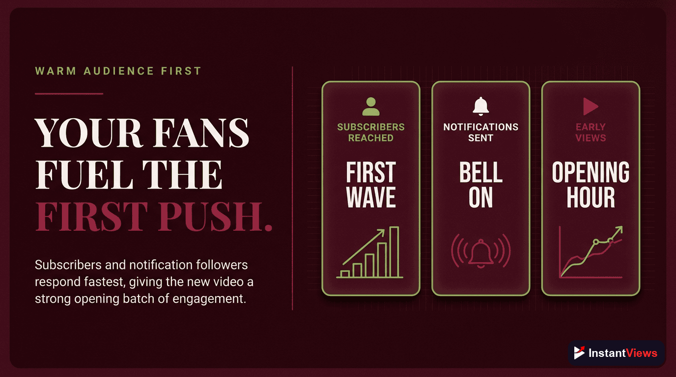 Notify Your Existing Audience First