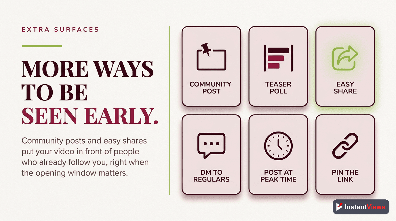 Use the Community Tab and Shares