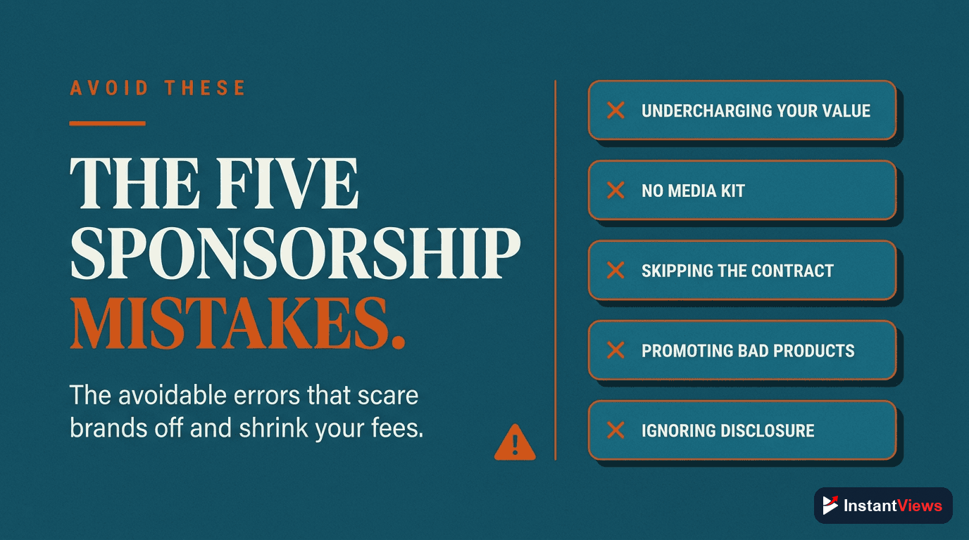 Common Sponsorship Mistakes to Avoid