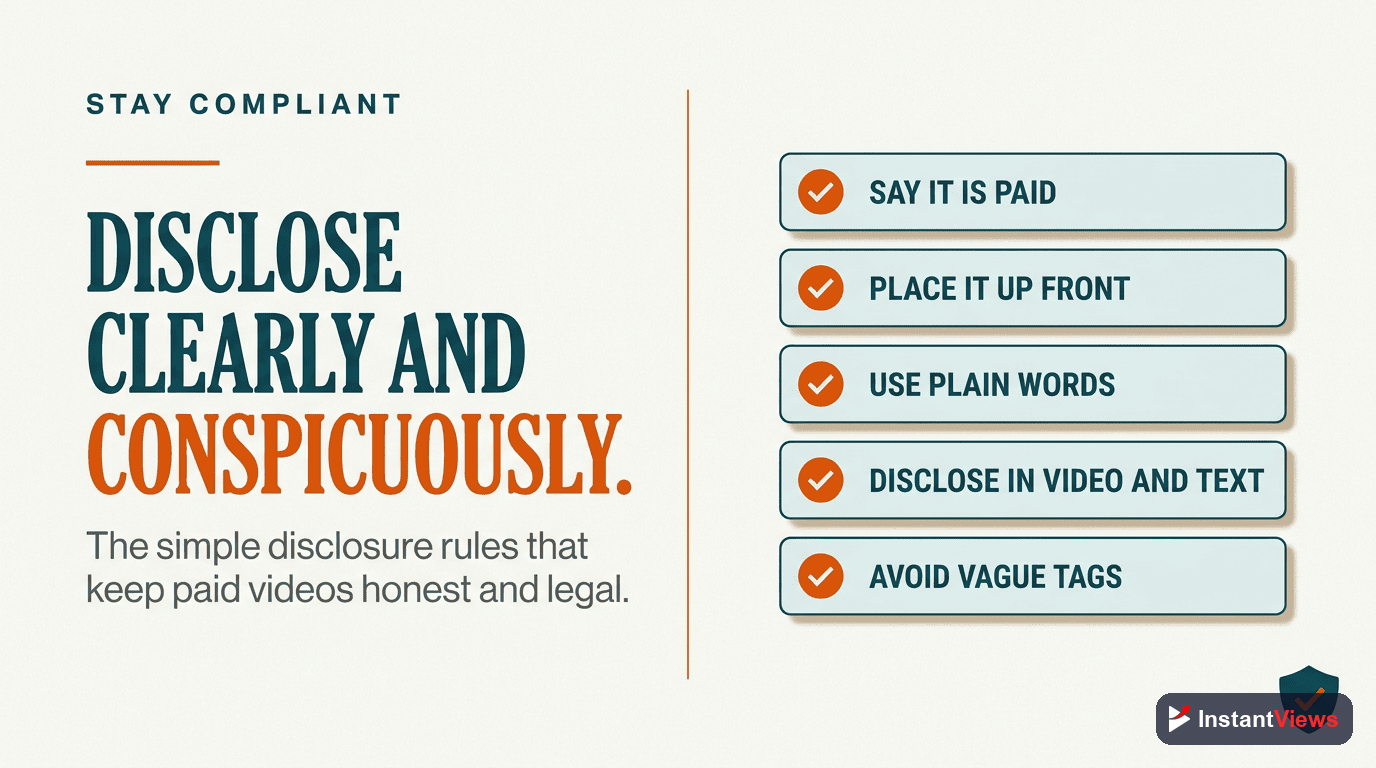 FTC Disclosure Requirements