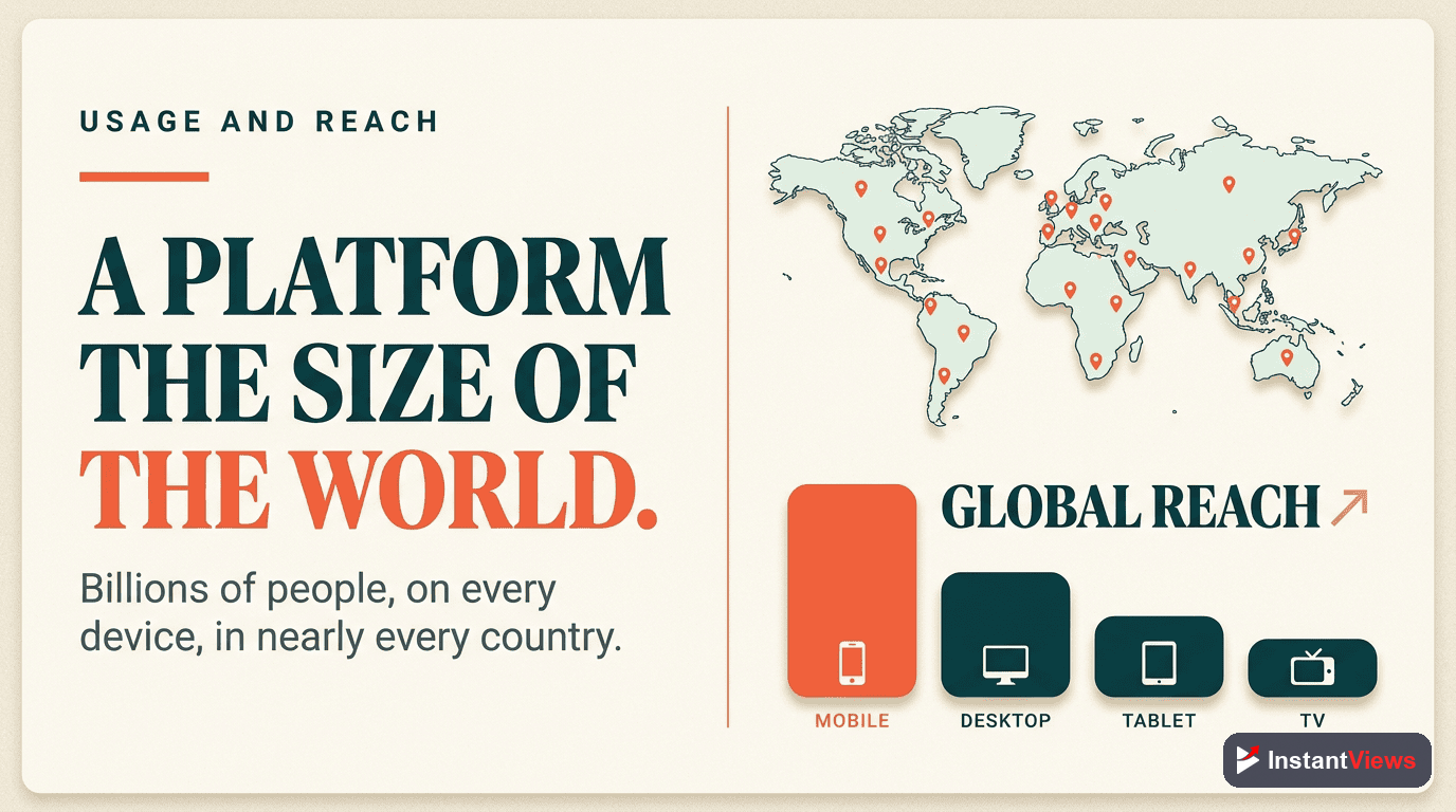 Usage and Reach: The Sheer Scale of YouTube