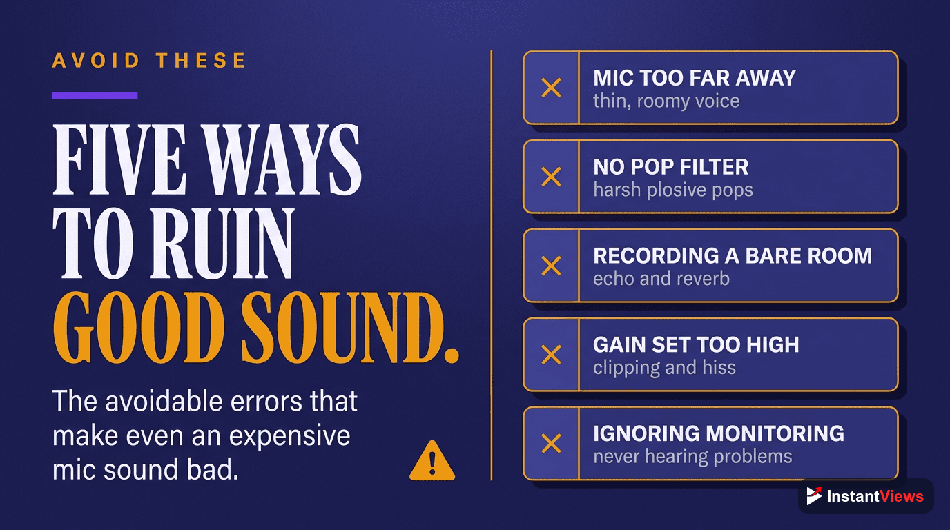 Common Mistakes to Avoid