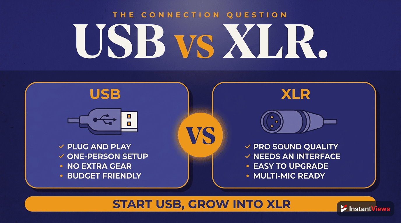 USB vs XLR: Which Connection?