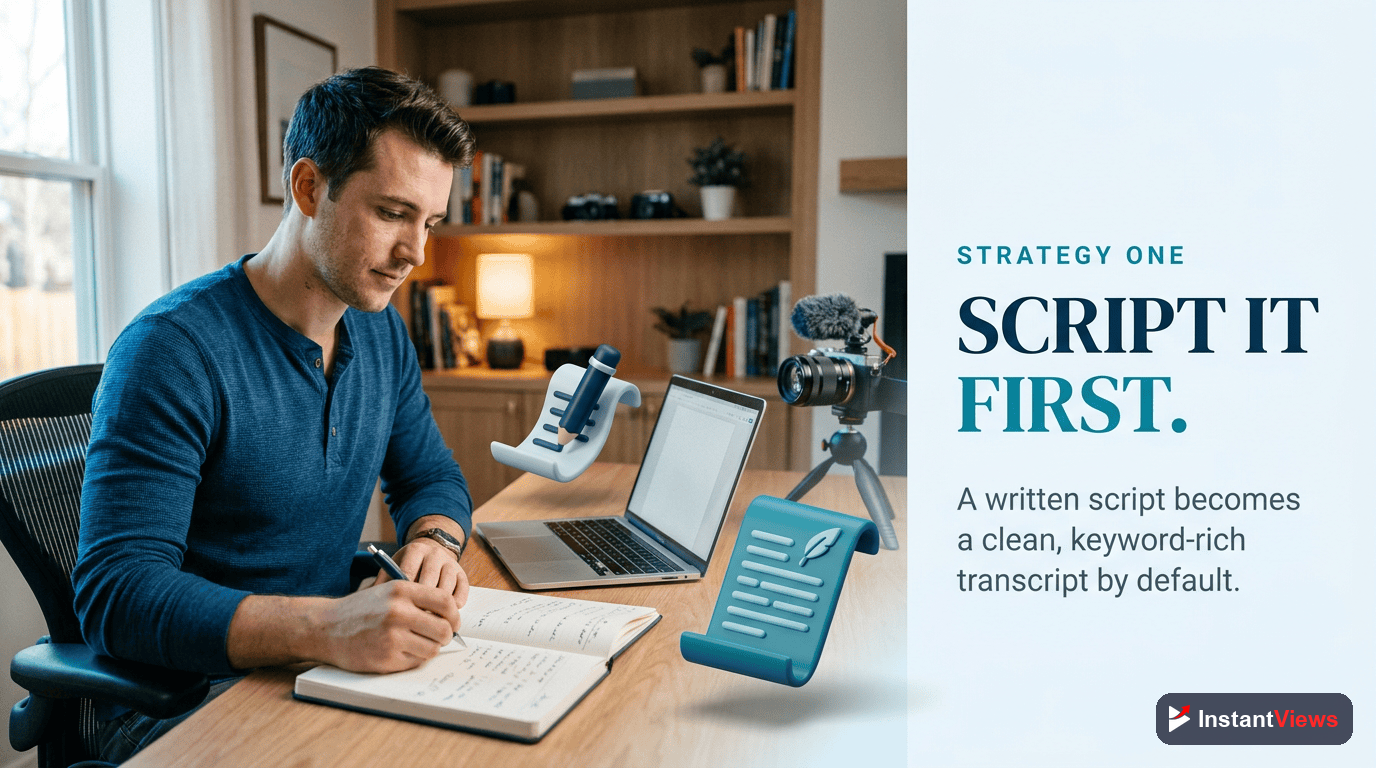 Strategy #1: Pre-Script Your Videos