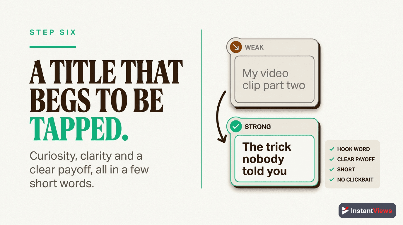 Step 6: Create Compelling Titles