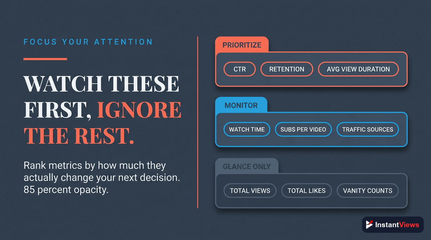Which Metrics to Prioritize