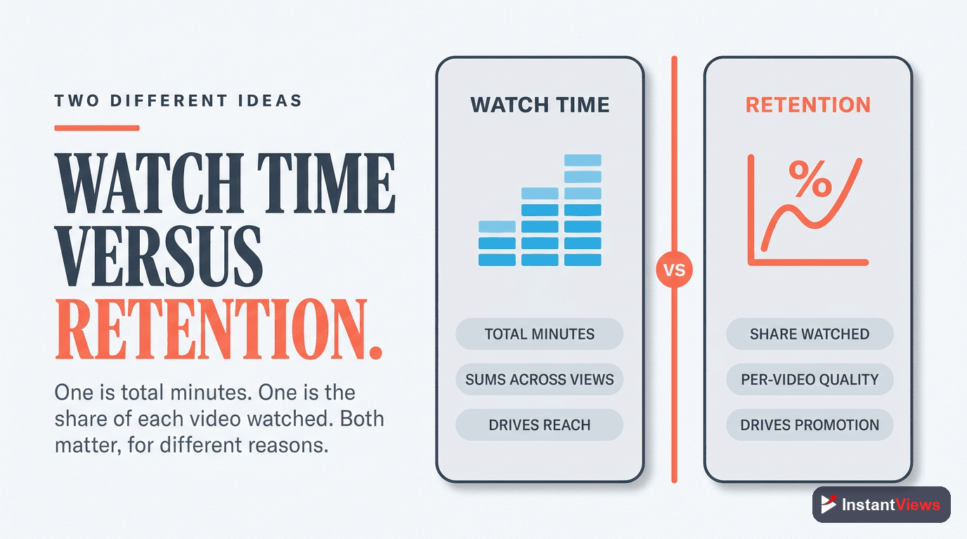 Watch Time vs Retention