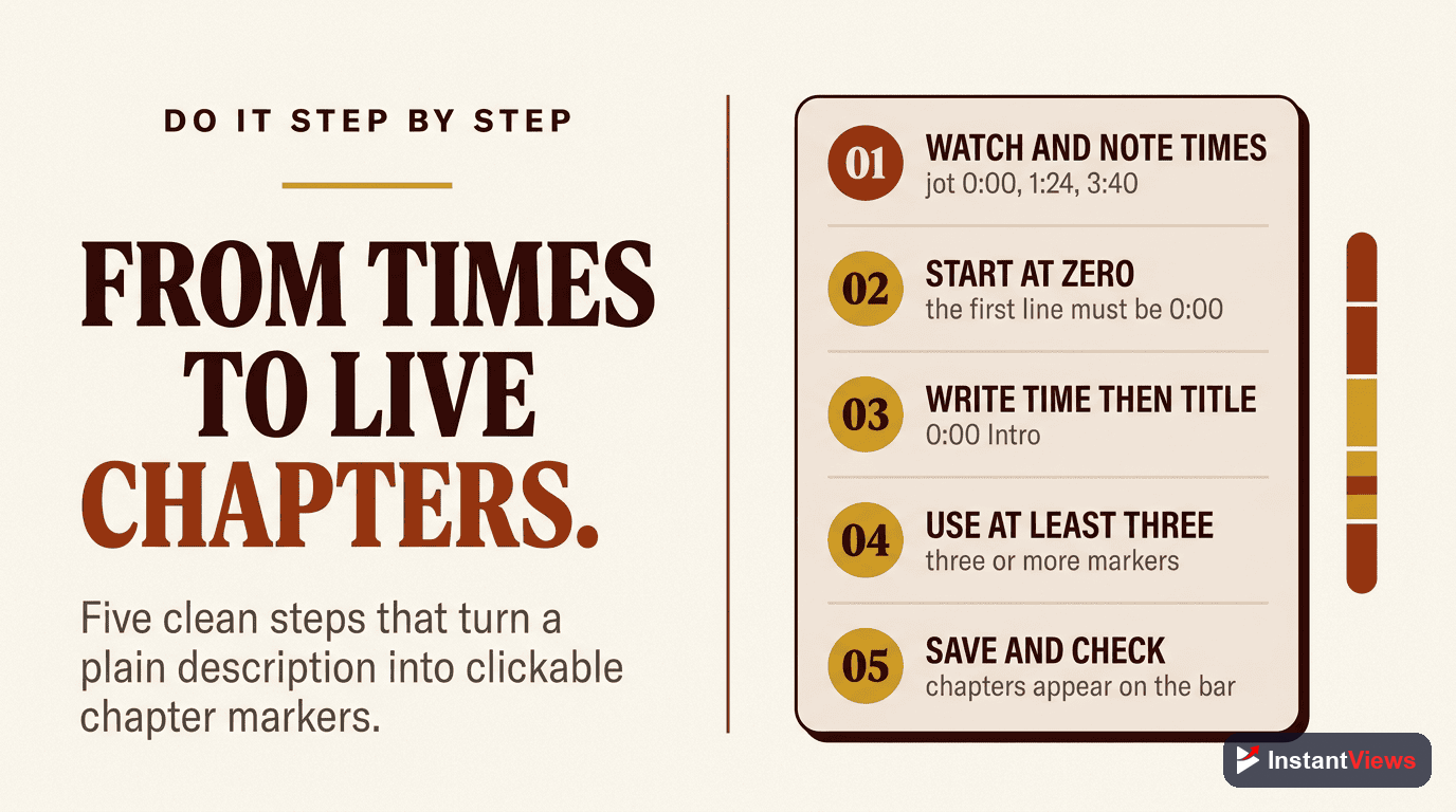 Step-by-Step: Adding Timestamps After Upload