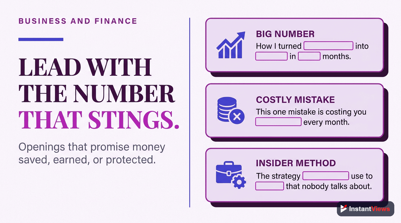 Business & Finance Templates