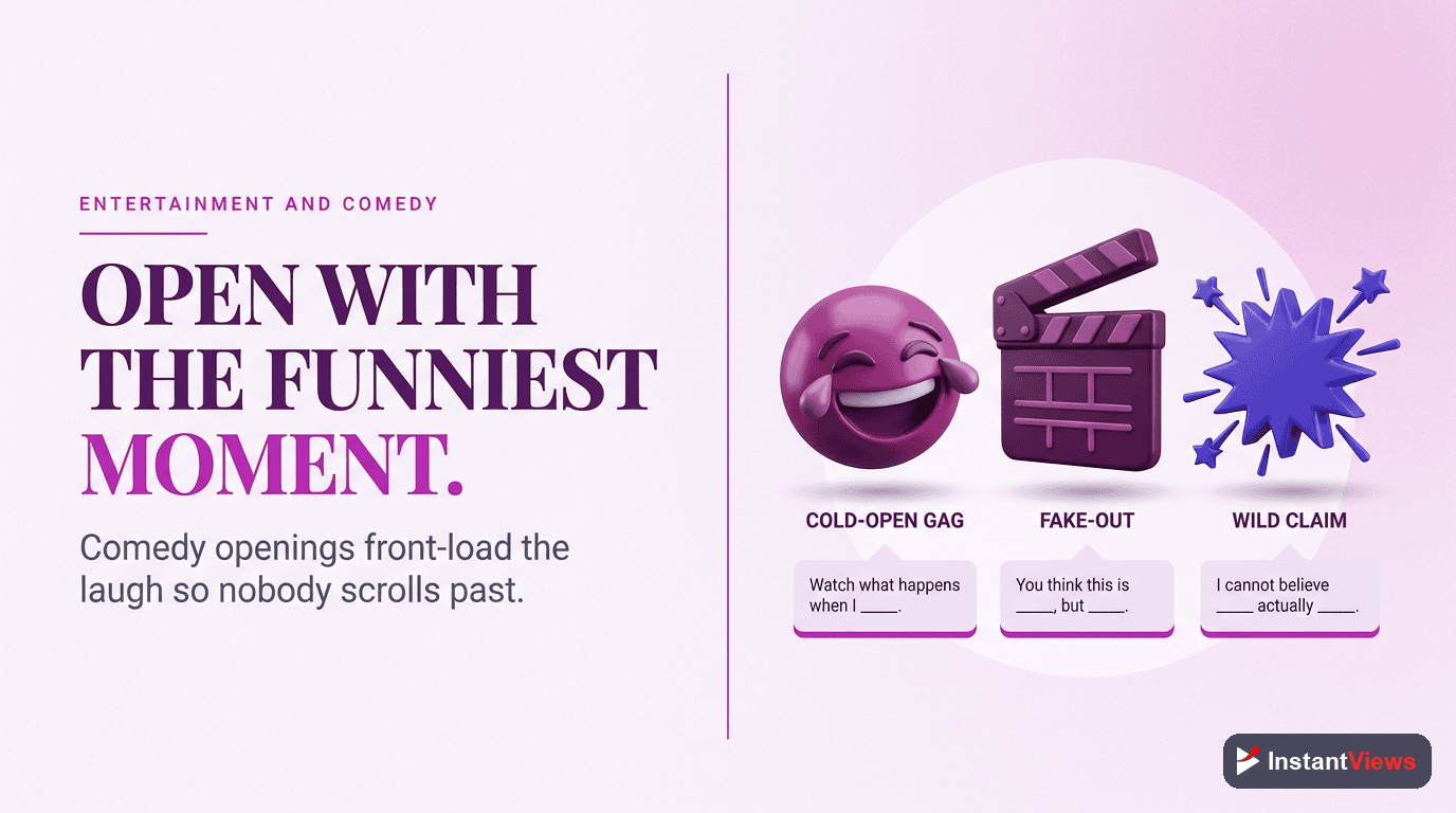 Entertainment & Comedy Templates