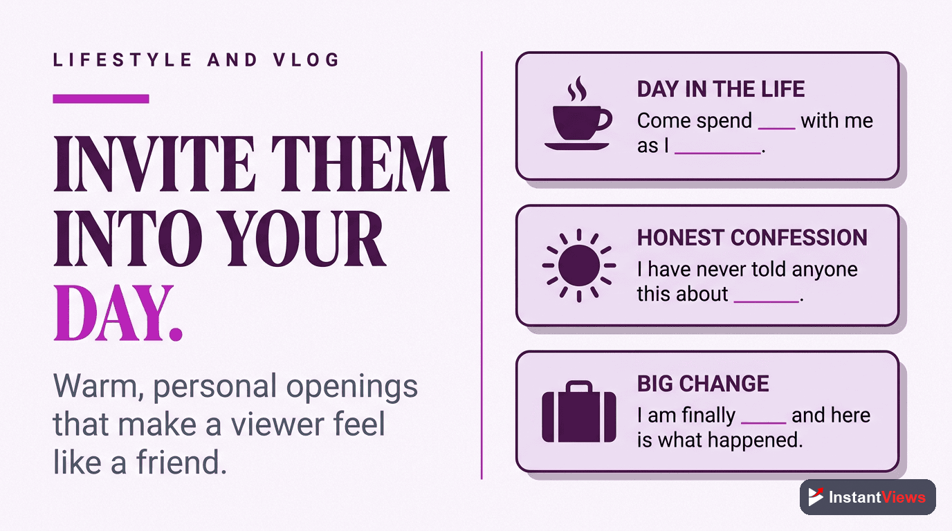 Lifestyle & Vlog Templates