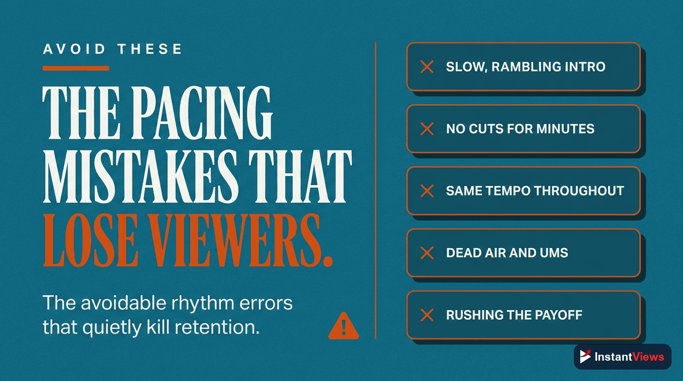 Common Pacing Mistakes