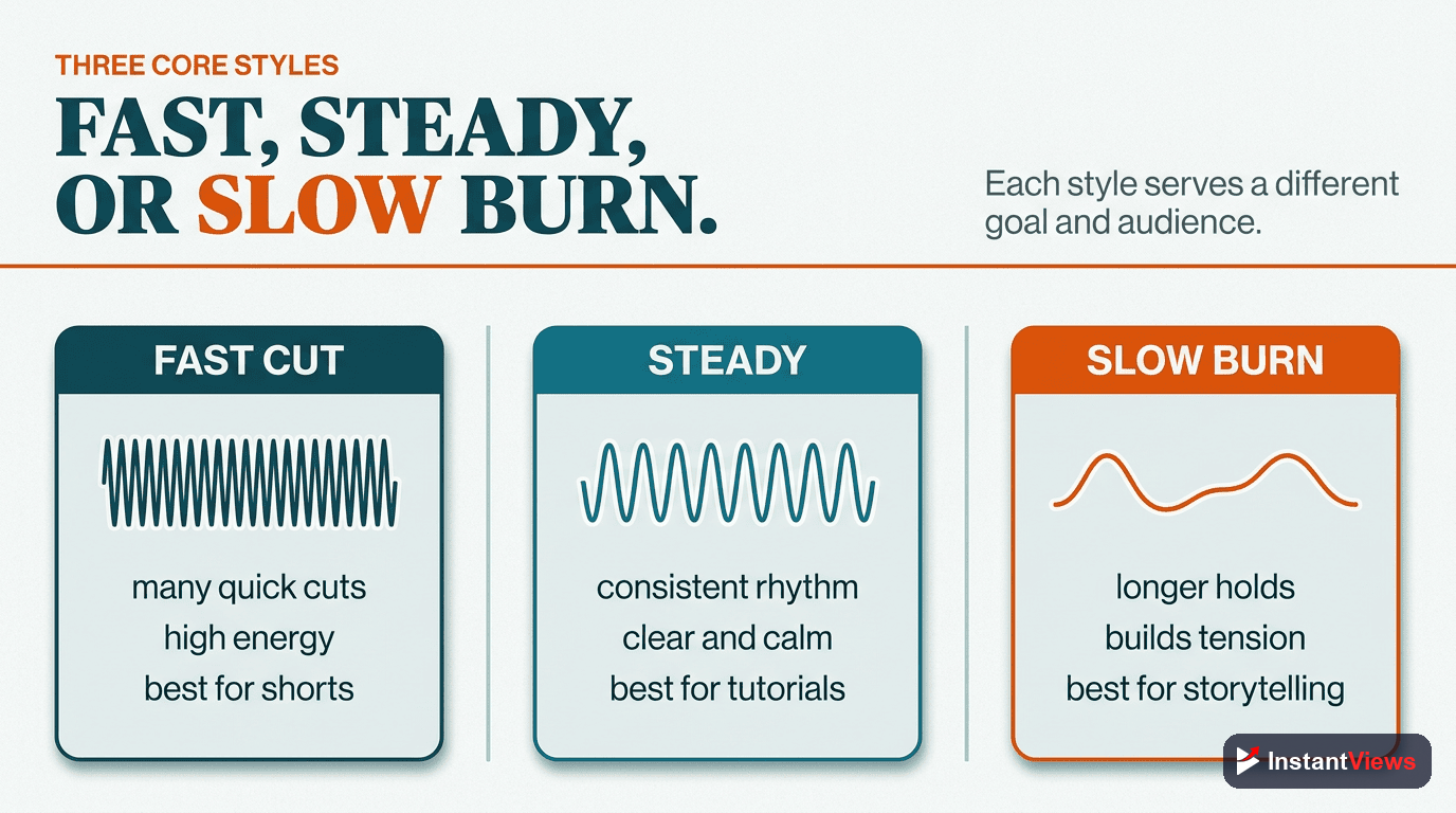 The 3 Core Pacing Styles