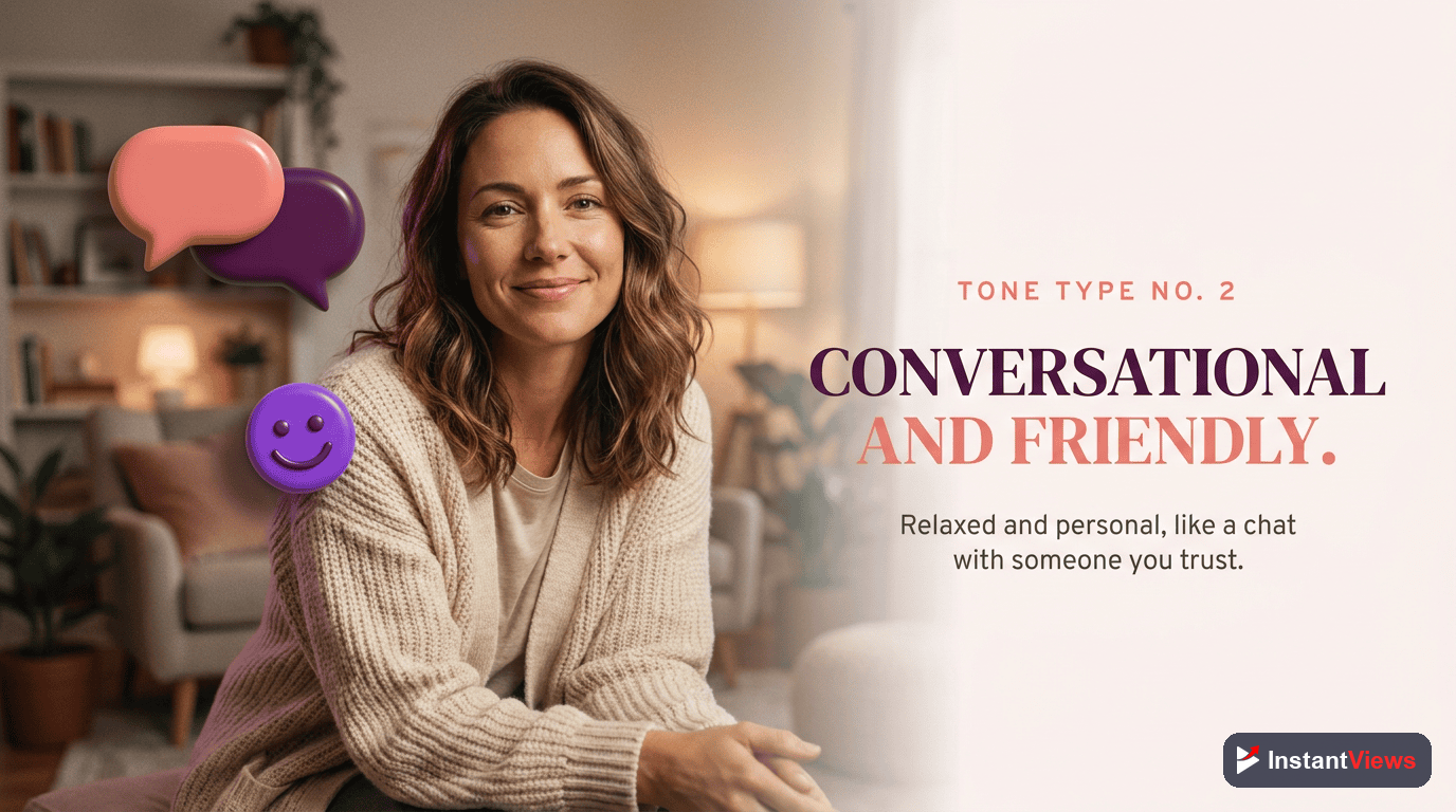 Tone Type #2: Conversational & Friendly