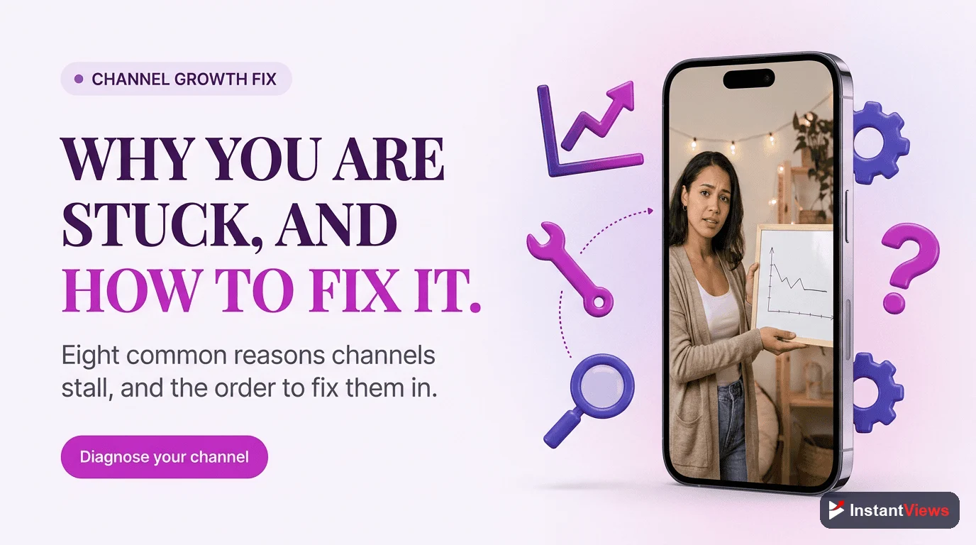 Why Your YouTube Channel Isn't Growing (and How to Fix It)