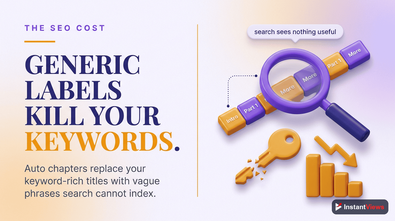 How Auto Chapters Hurt Your SEO