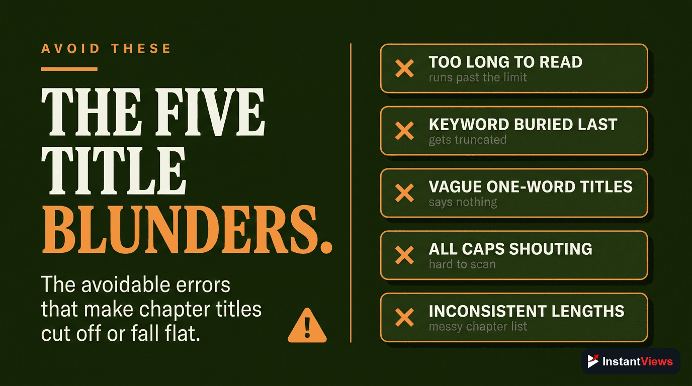 Common Title Length Mistakes