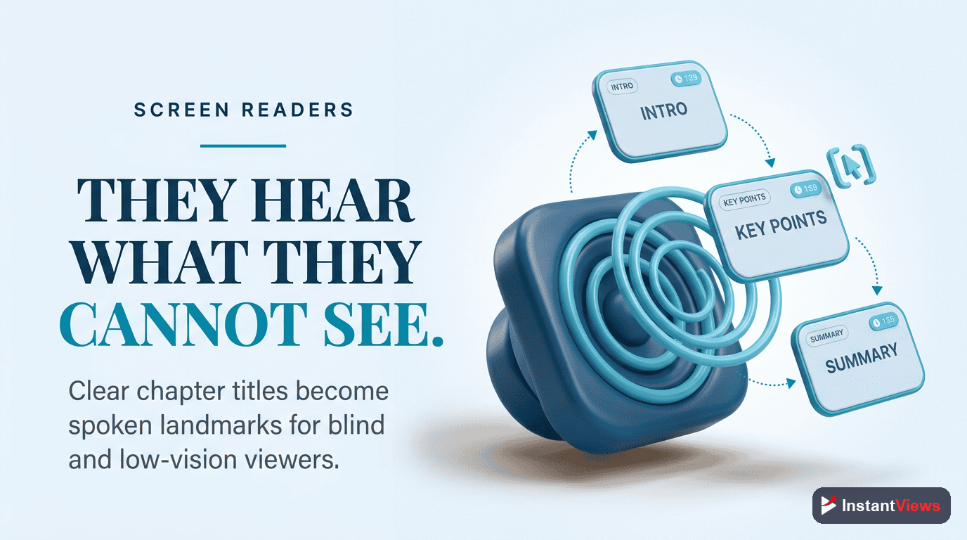Screen Reader Compatibility with Chapters