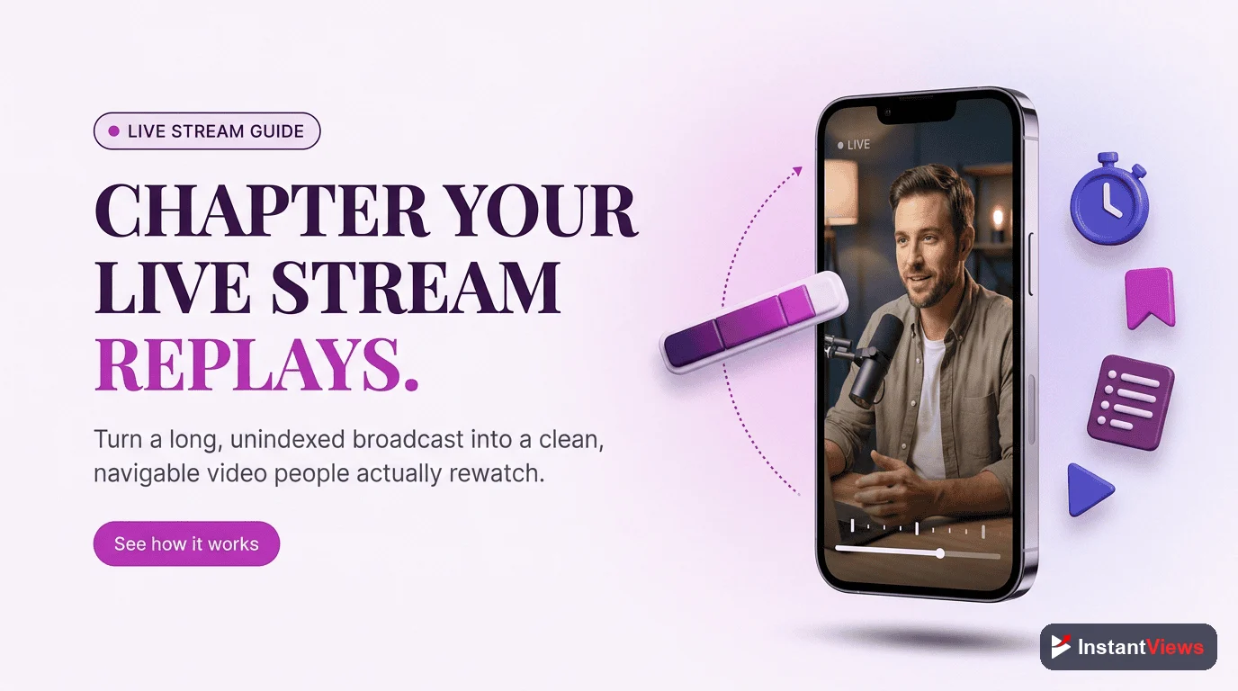 Live Stream Chapters