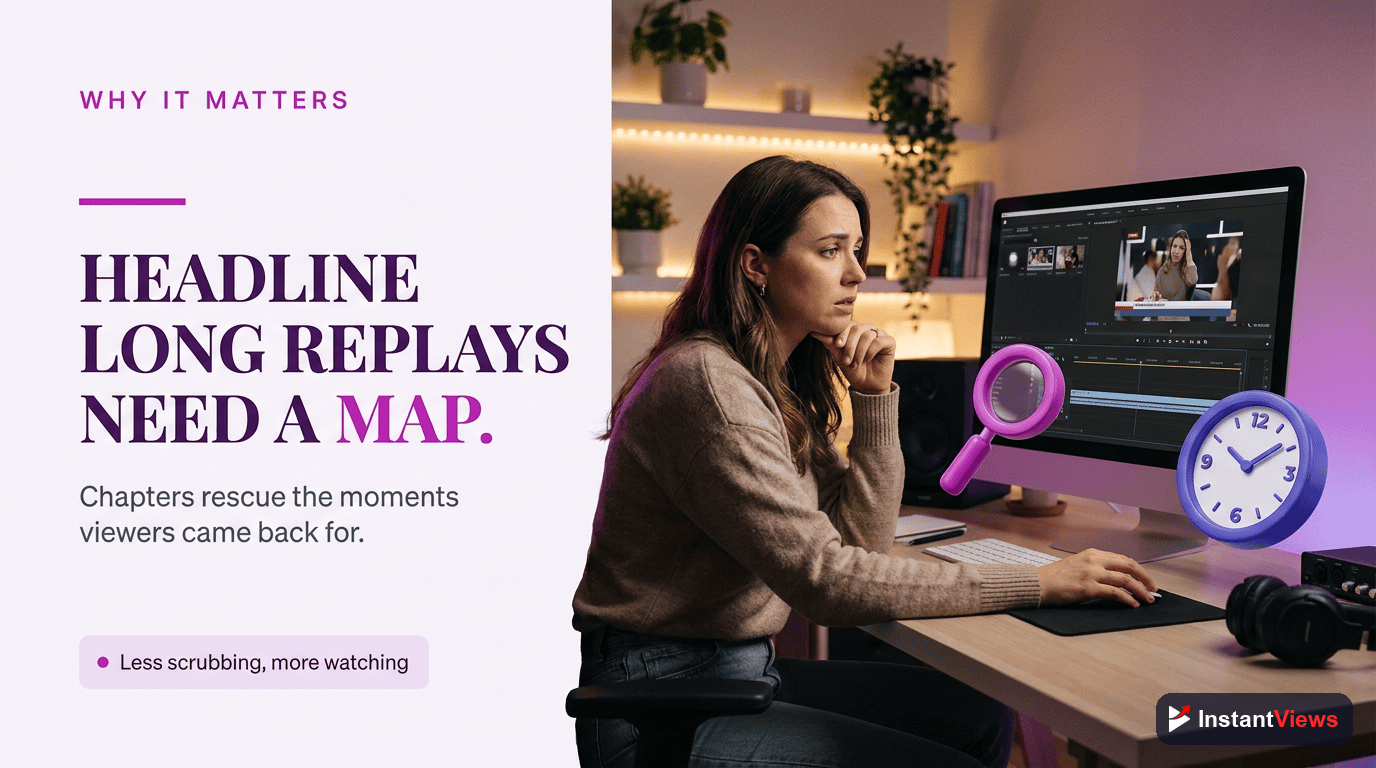 Why Chapter Your Live Stream Archives