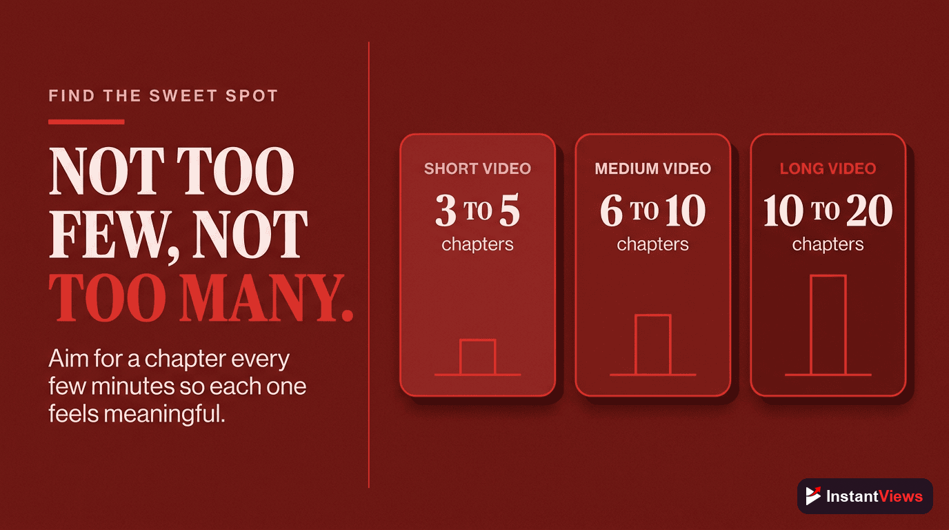 Optimal Chapter Count for Long Videos
