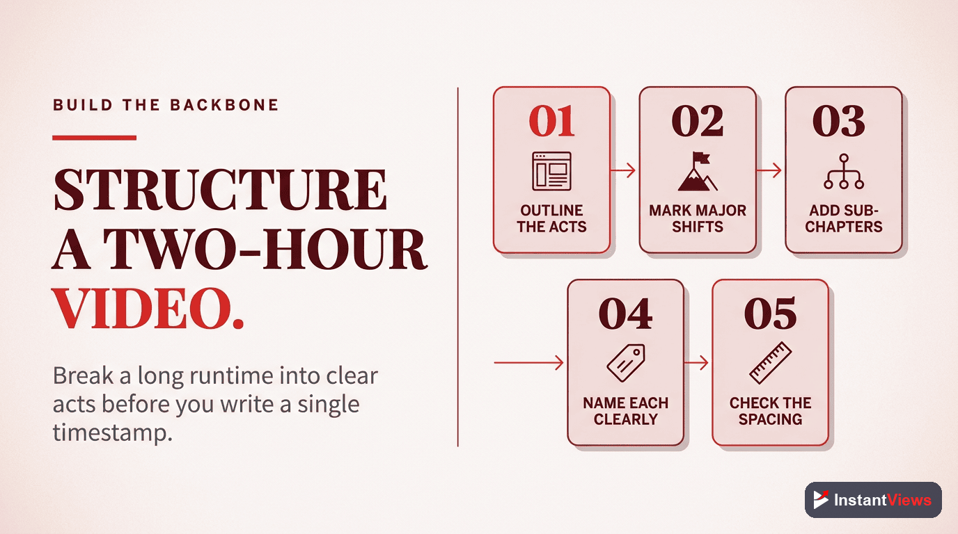 Structuring 1-2 Hour Video Chapters