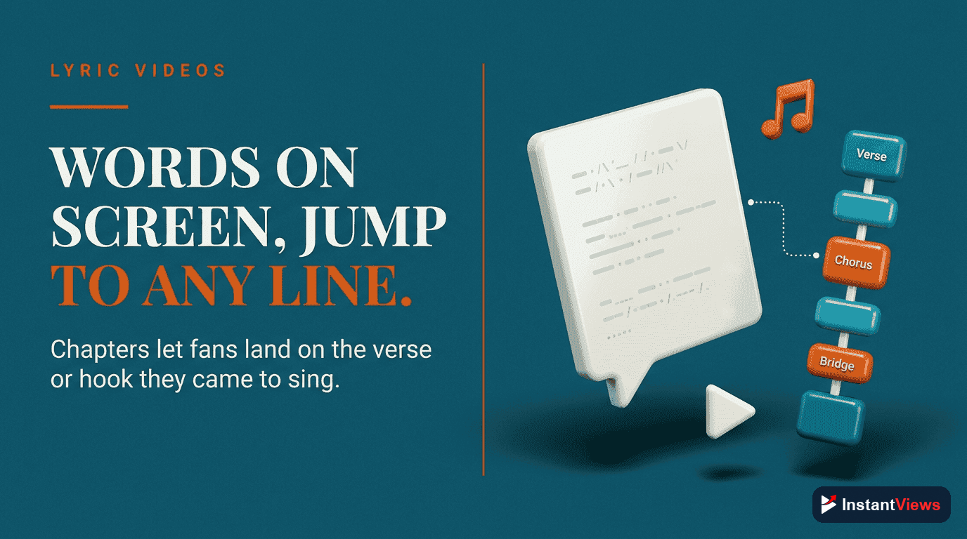 Chapters for Lyric Videos