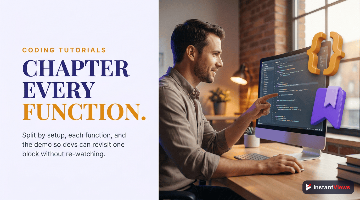 Chapters for Coding Tutorials