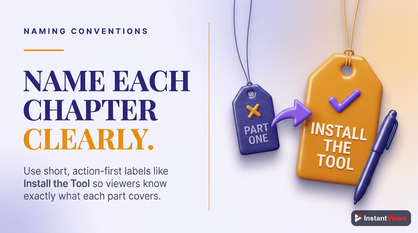 Step-by-Step Chapter Naming Conventions