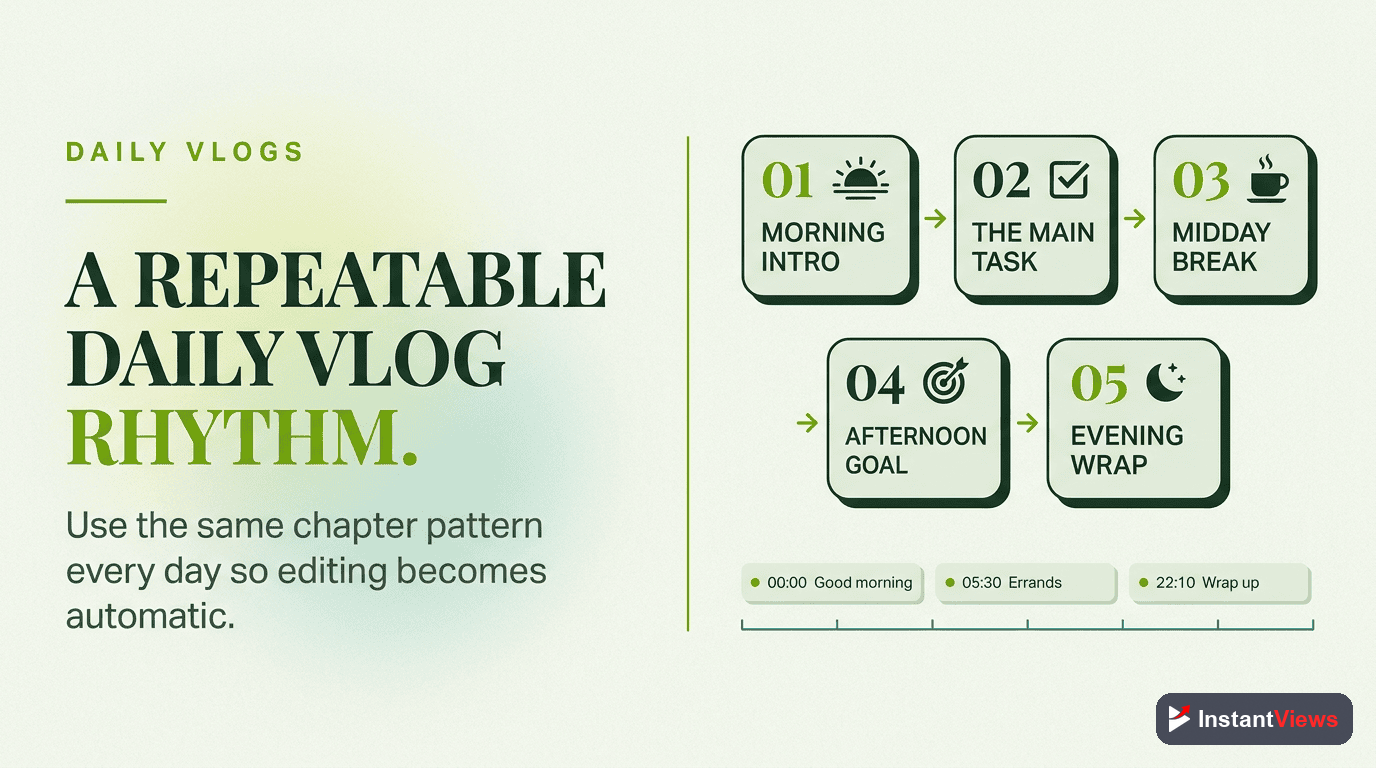 Daily Vlog Chapter Strategy