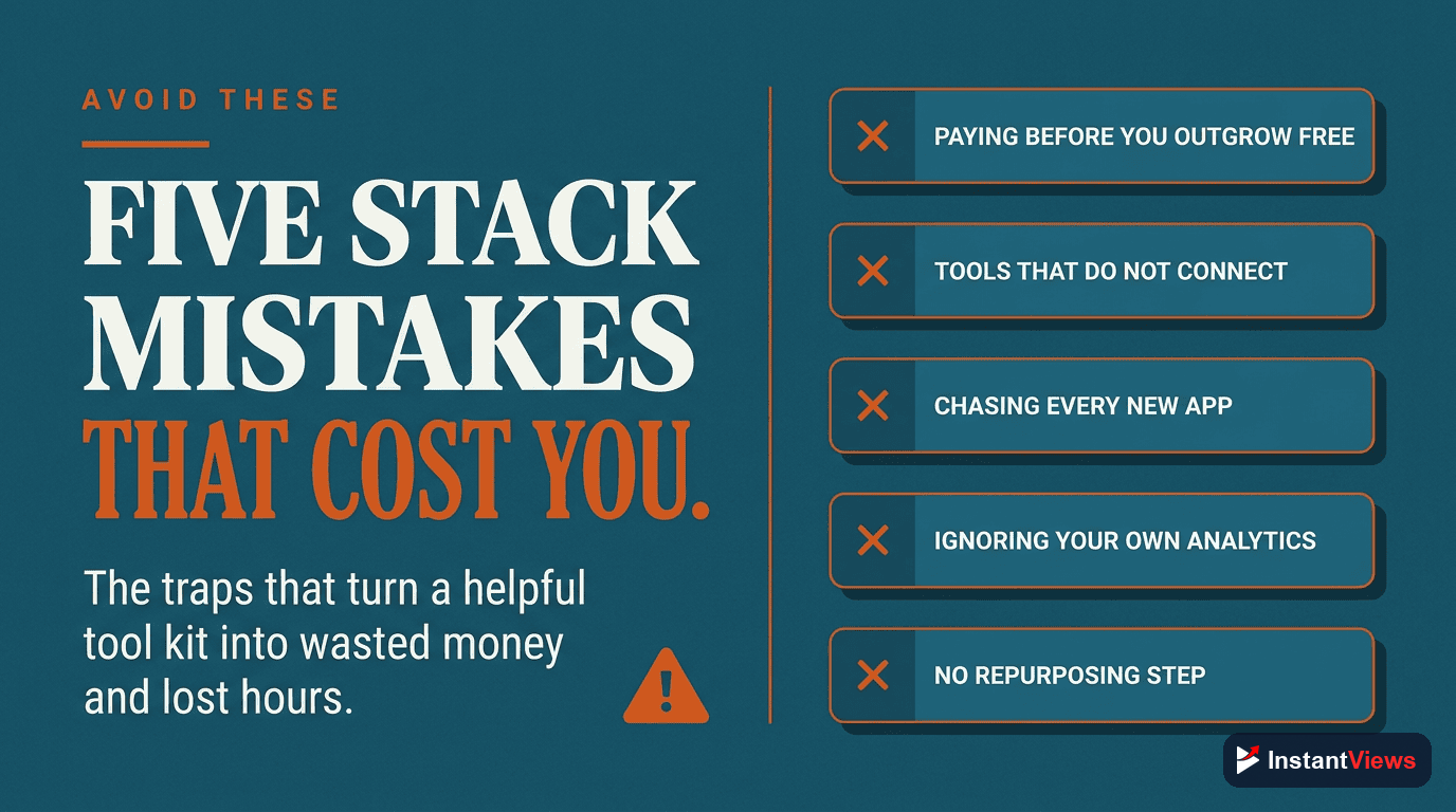 Common Tool-Stack Mistakes
