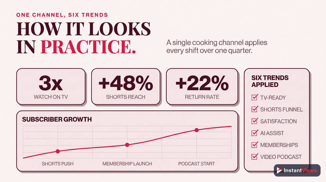 A Worked Example: One Channel, Six Trends