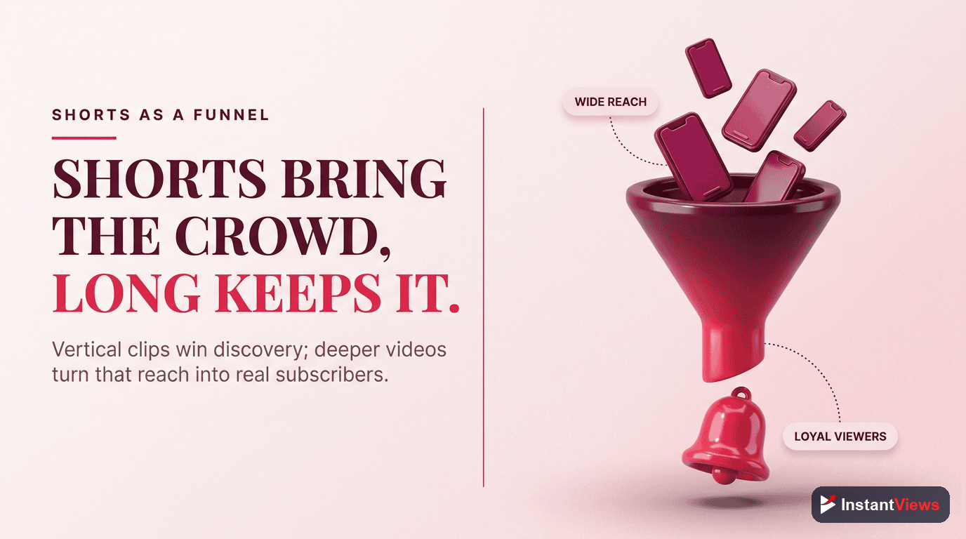 Shorts Dominate Discovery &mdash; But They Are a Funnel