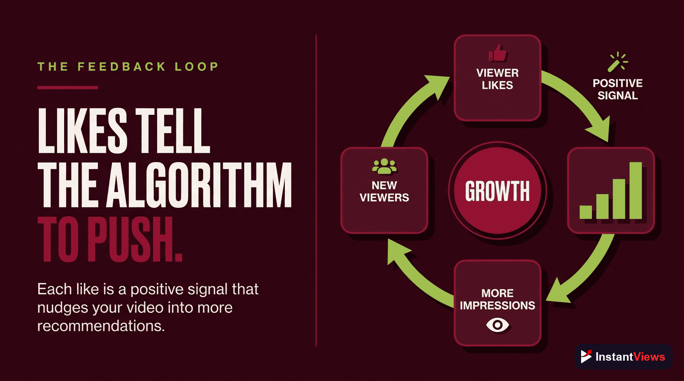 How Likes Affect the YouTube Algorithm