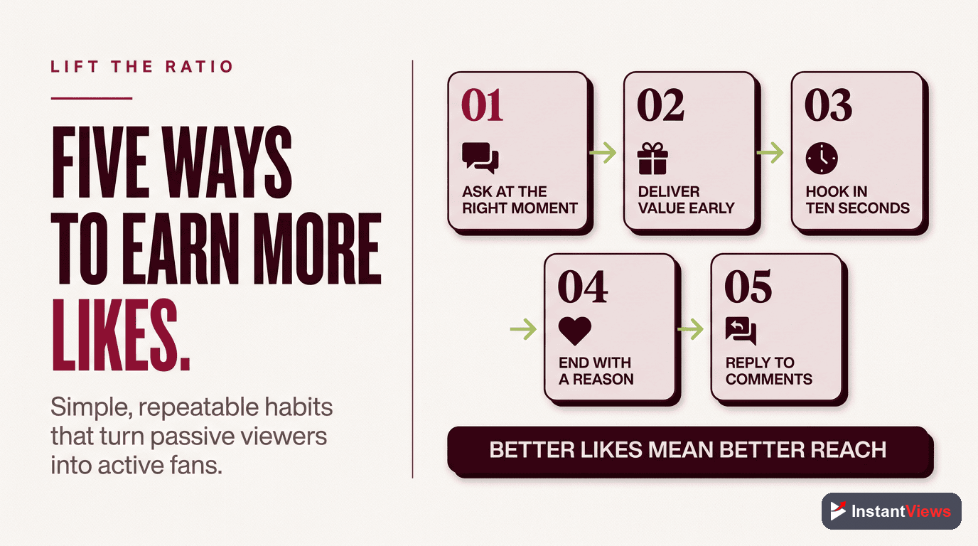 How to Improve Your Like Ratio