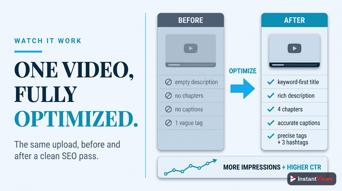 Worked Example: Optimizing One Video