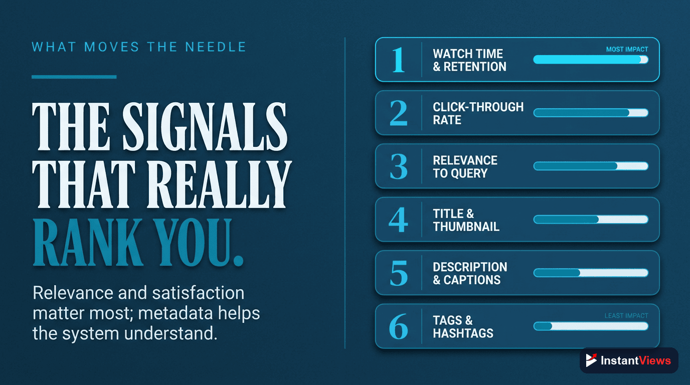 Ranking Factors at a Glance