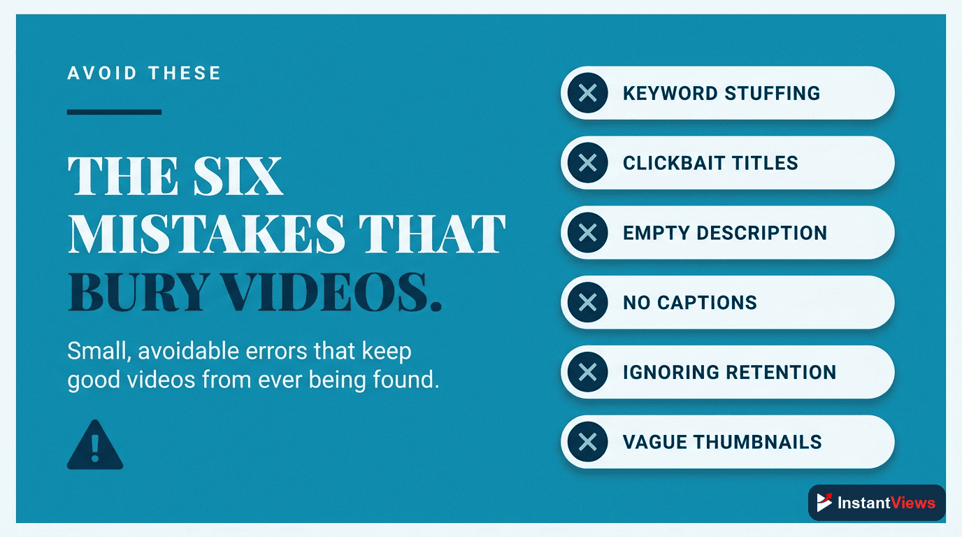 Common SEO Mistakes to Avoid