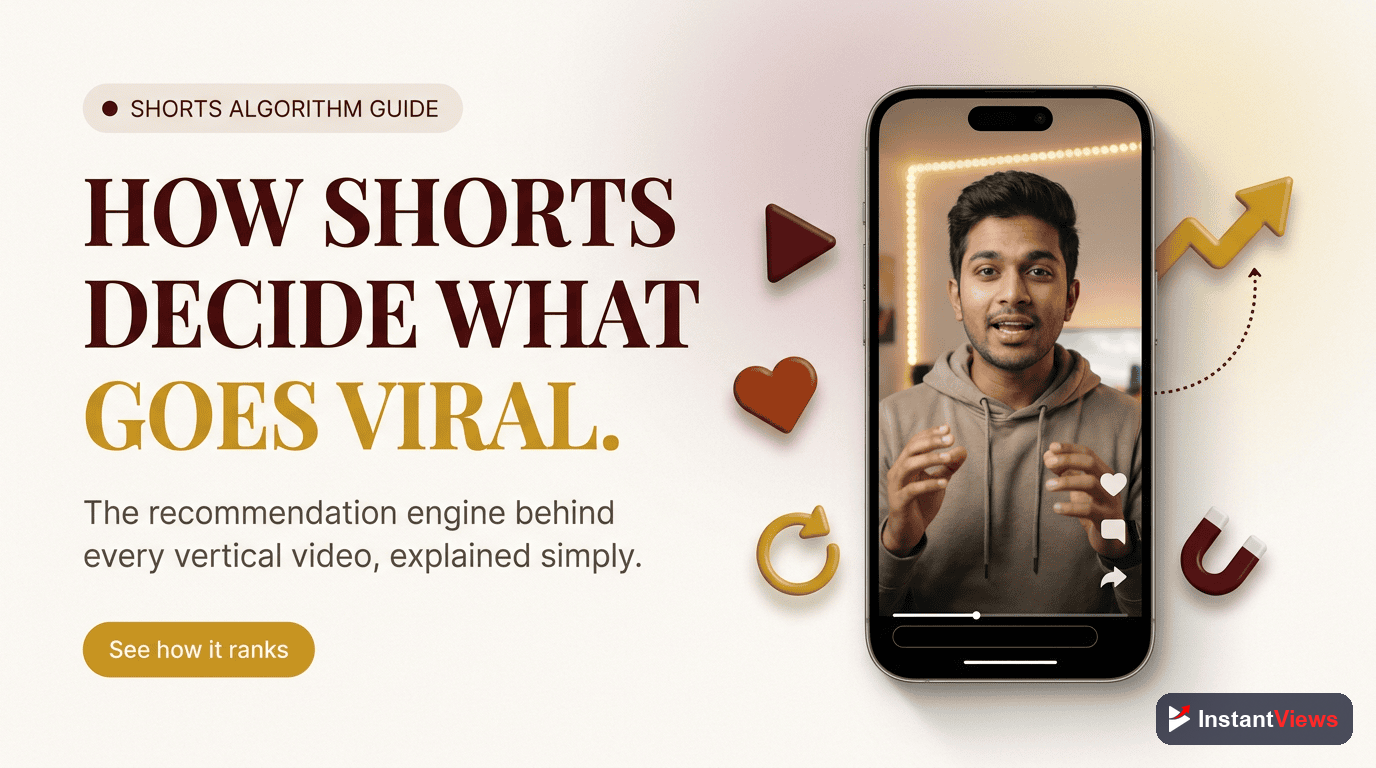 YouTube Shorts Algorithm - How It Works (2026)</picture>