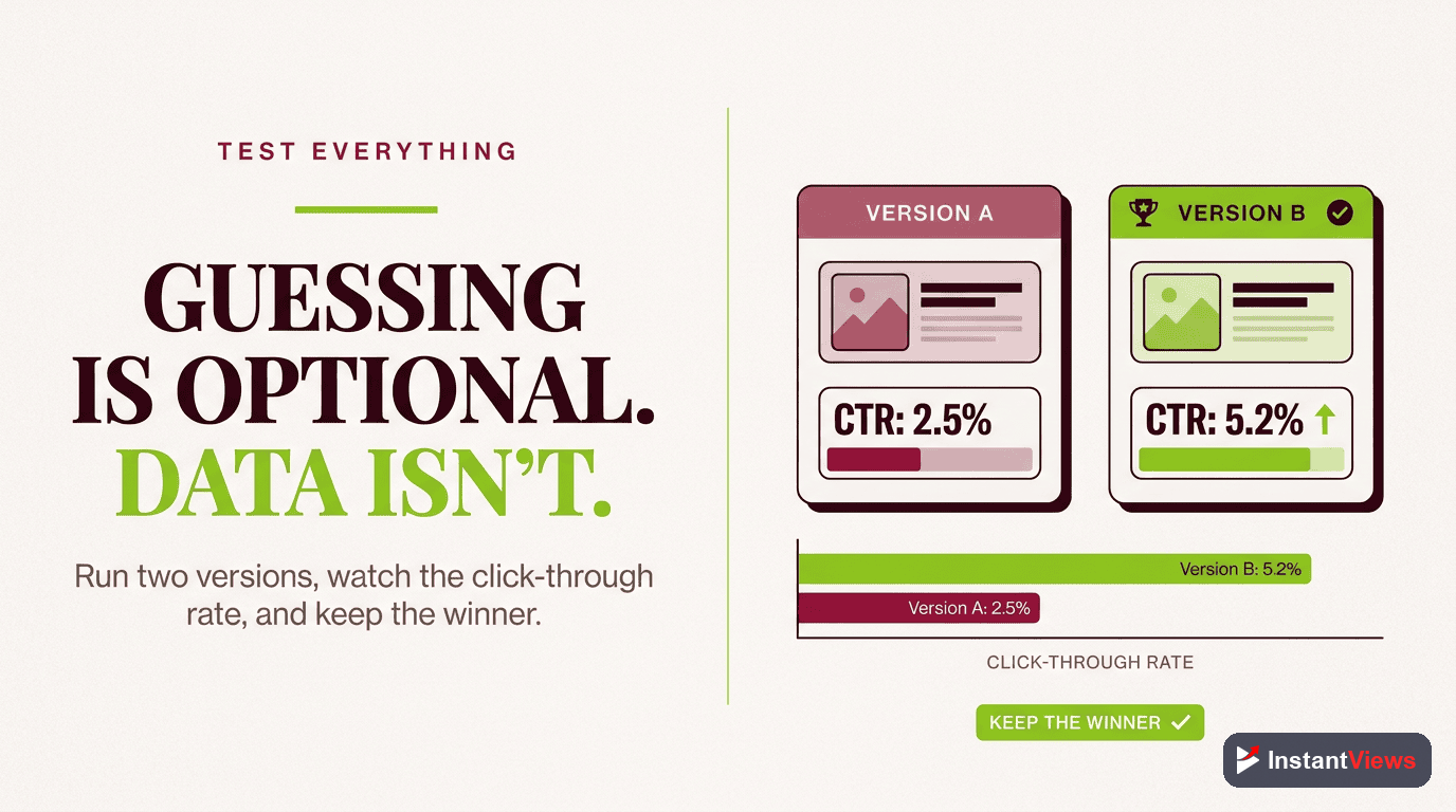 A/B Testing Your Thumbnails
